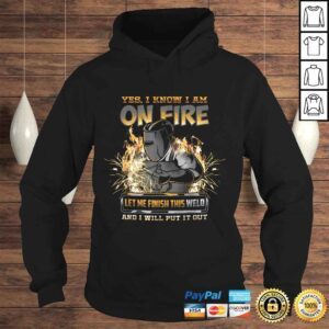 Hoodie Official Welder Funny Saying Welding For Men VNeck TShirt