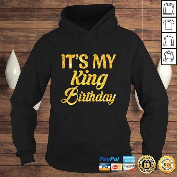 Official Womens It's My king Birthday! Couples Matching Birthday TShirt - Image 4