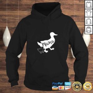 Hoodie Official Womens Mama Duck and 1 Duckling Fun Mom Shirt Mom of 1 TShirt