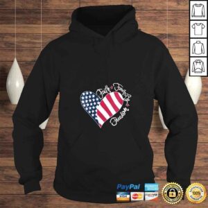 Hoodie Official Womens Patriotic Christian US Flag Faith Family Freedom Liberty Tee Shirt