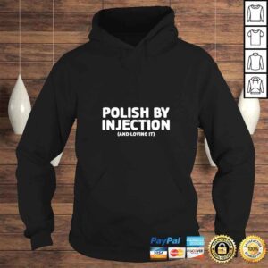 Hoodie Official Womens Polish By Injection Naughty Adult Dyngus Day Gift VNeck Tee TShirt