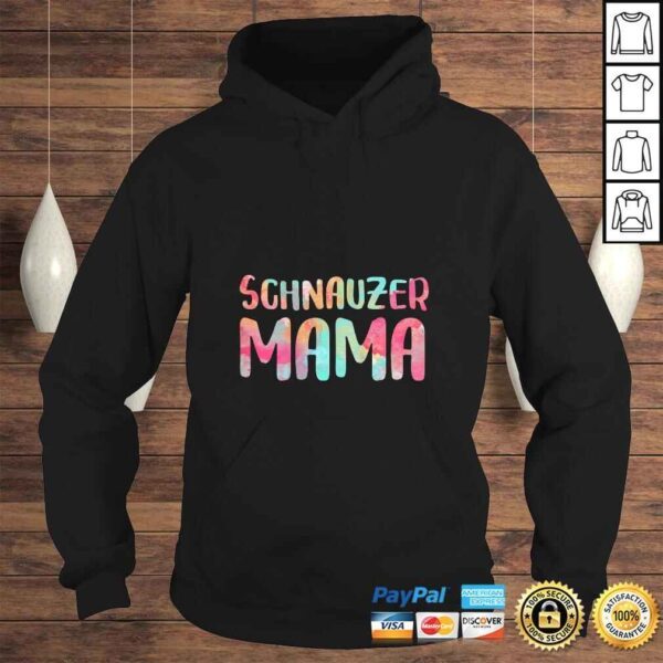 Official Womens Schnauzer Mama Shirt Mothers Day TShirt Gift - Image 4