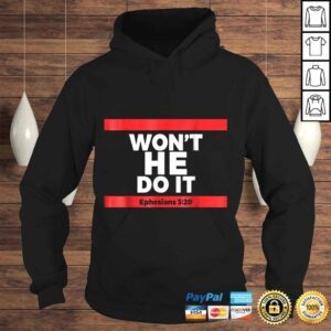 Hoodie Official Wont He Do IShirt