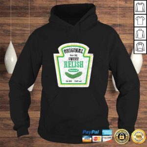 Hoodie Official vintage sweet relish pickles sauce Halloween Shirt