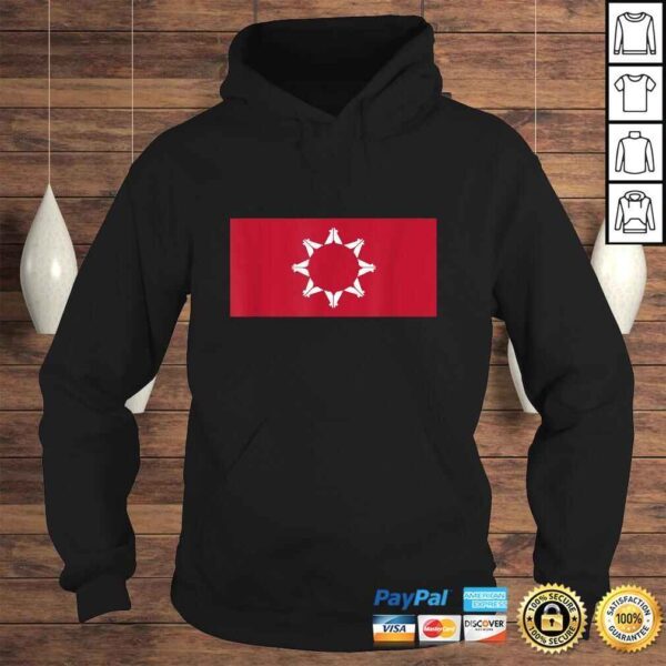 Oglala Lakota Sioux Flag South Dakota Native American PrinTShirt - Image 4