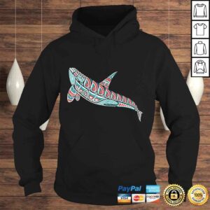 Hoodie Orca Killer Whale Pacific Northwest Native American Indian TShirt