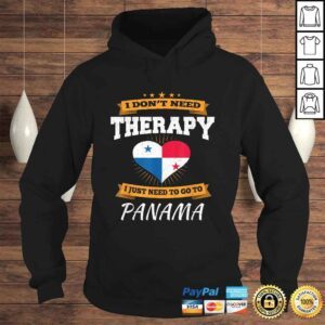 Hoodie Panamanian Flag Shirt I Funny Panama Vacation Shirt