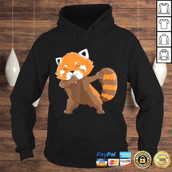 Panda Dab Cute Dabbing Red Panda TShirt - Image 4