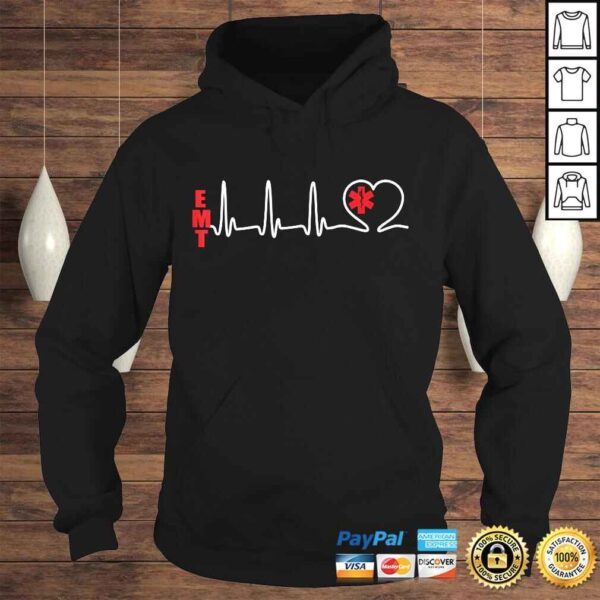 Paramedic EMT HeartbeaTShirt - Image 4