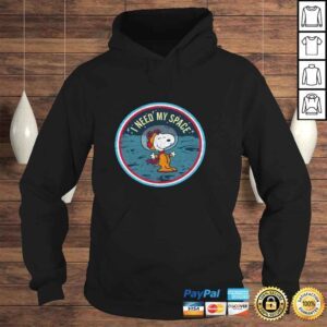 Hoodie Peanuts Snoopy I Need Space Long Sleeve TShirt