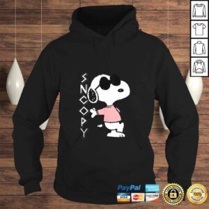 Hoodie Peanuts cool Snoopy in pink Shirt