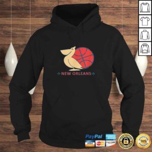 Hoodie Pelican Fleur de Lis Shirt Basketball New Orleans Gift TShirt