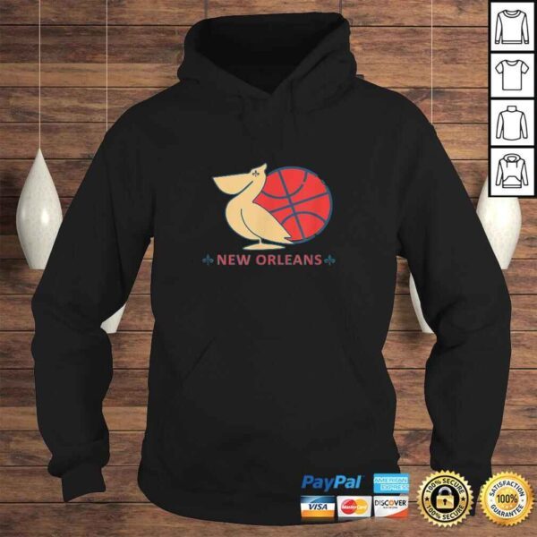 Pelican Fleur de Lis Shirt Basketball New Orleans Gift TShirt - Image 4