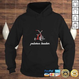 Hoodie Peloton Leader Red Tricycle Bicycle Race v2 TShirt