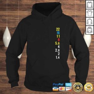 Hoodie Photographer Aperture Mastery Tshirt