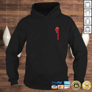 Hoodie Plumber tool Shirt Pipefitter Pipe Wrench plumbing