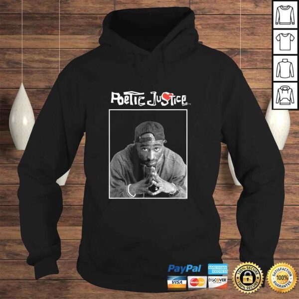 Poetic Justice Tupac Photo TShirt - Image 4