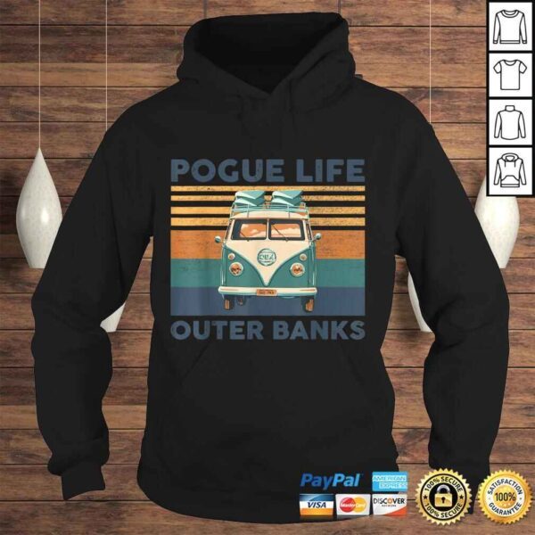 Pogue Life Outer Banks Vintage Gift For Men Women Tee T-Shirt - Image 4