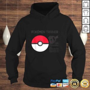 Hoodie Pokemon Pokeball Trainer Gift TShirt