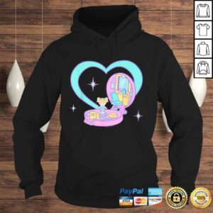 Hoodie Polly Pocket Hearts VNeck TShirt