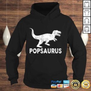 Hoodie Popsaurus Shirt Pop Papa Dinosaur Fathers Day Gifts Men Dad