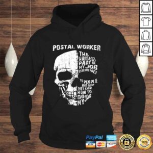 Hoodie Postal Worker Awareness Funny Gift Top