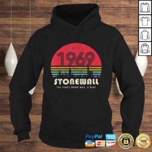 Hoodie Pride 50th Anniversary Stonewall 1969 Was A Riot LGBTQ Tshirt