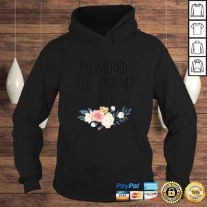 Hoodie Promoted To Grandma 2020 New Baby Announcement Gigi Mimi TShirt