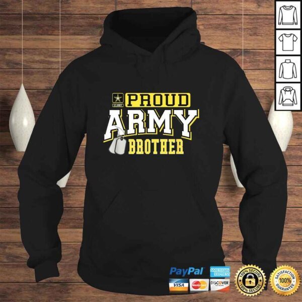 Proud Army Brother Shirt Military Pride TShirt - Image 4