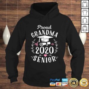 Hoodie Proud Grandma Of A 2020 Senior Graduate Graduation Gifts Mom Tee Shirt