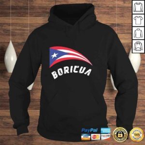 Hoodie Puerto Rico Boricua Flag Pride Puerto Rican Pullover Hoodie