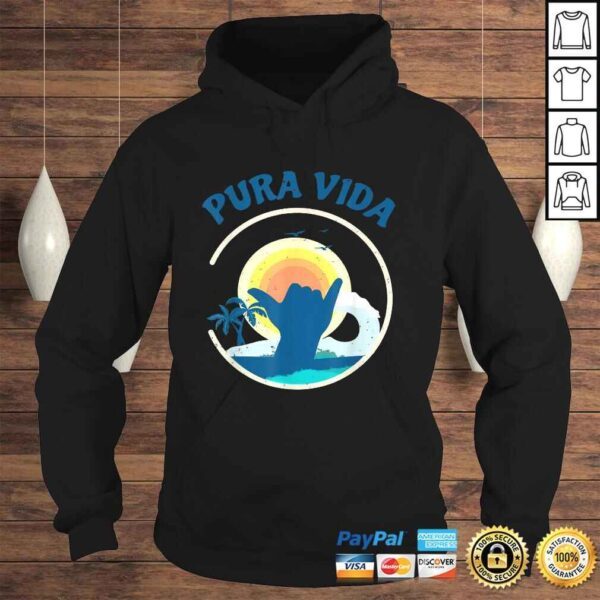 Pura Vida Beach Costa Rica Shirt Surfing Vacation - Image 4