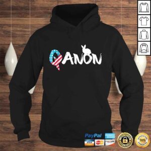 Hoodie Qanon American Flag RabbiGift Top