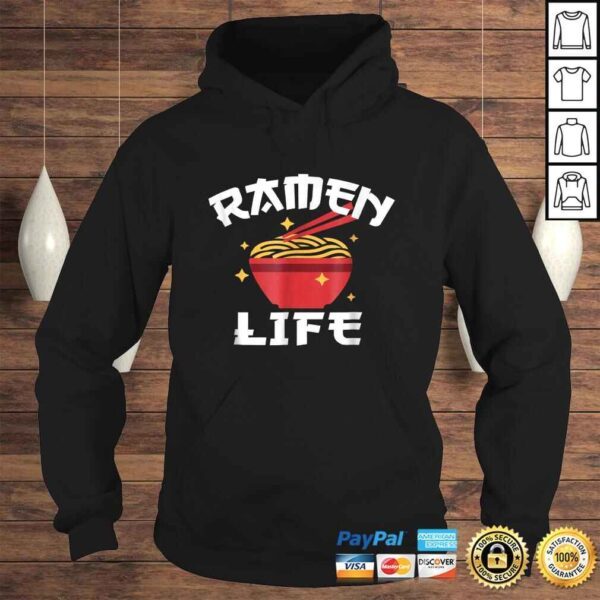 Ramen Noodle Shirt Anime Shirt Ramen Life TShirt - Image 4