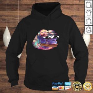 Hoodie Rare Dank Cosmic Space Frog Meme Pullover Hoodie