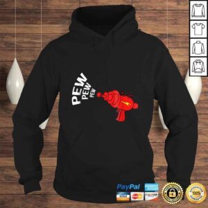 Hoodie Raygun Pew Shirt Vintage Retro Scifi Science Fiction