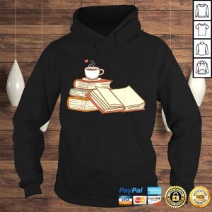 Hoodie Reader Read Book Bibliomane Library Coffee Love Caffein Gift TShirt