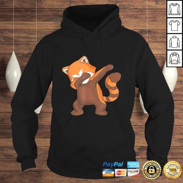 Red Panda Dabbing Shirt Dab for Live Tee I Panda Lovers - Image 4