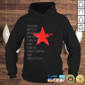 Hoodie Red Soldier Trigger Words Winter Star Hero Gift TShirt