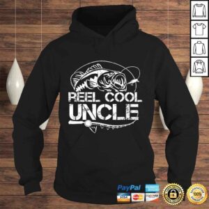 Hoodie Reel Cool Uncle Fishing Daddy Fathers Day Dad Gifts For Men Shirt