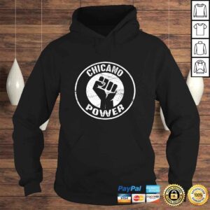 Hoodie Retro Chicano Power with distressed look Shirt