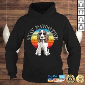 Hoodie Retro English Springer Spaniel Shirt Men Women Kids Gift