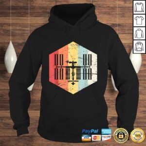 Hoodie Retro International Space Station Gift TShirt