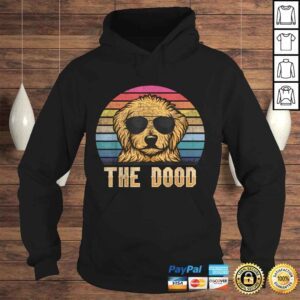 Hoodie Retro Vintage Goldendoodle The Dood Shirt Gift Dad Mom Kids