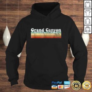 Hoodie Retro Vintage Grand Canyon Shirt National Park TShirt