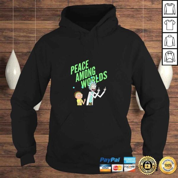 Rick and Morty Peace Among Worlds Shirt - Image 4