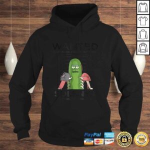 Hoodie Rick and Morty Solenya Wanted Poster