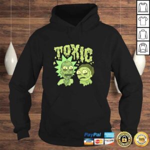 Hoodie Rick and Morty Toxic Rick And Morty Hoodie