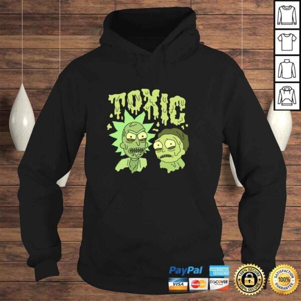 Rick and Morty Toxic Rick And Morty Hoodie - Image 4