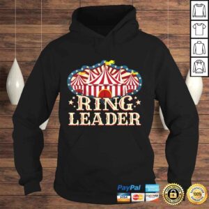 Hoodie Ringleader Shirt Vintage Circus Themed Birthday Party Tshirt